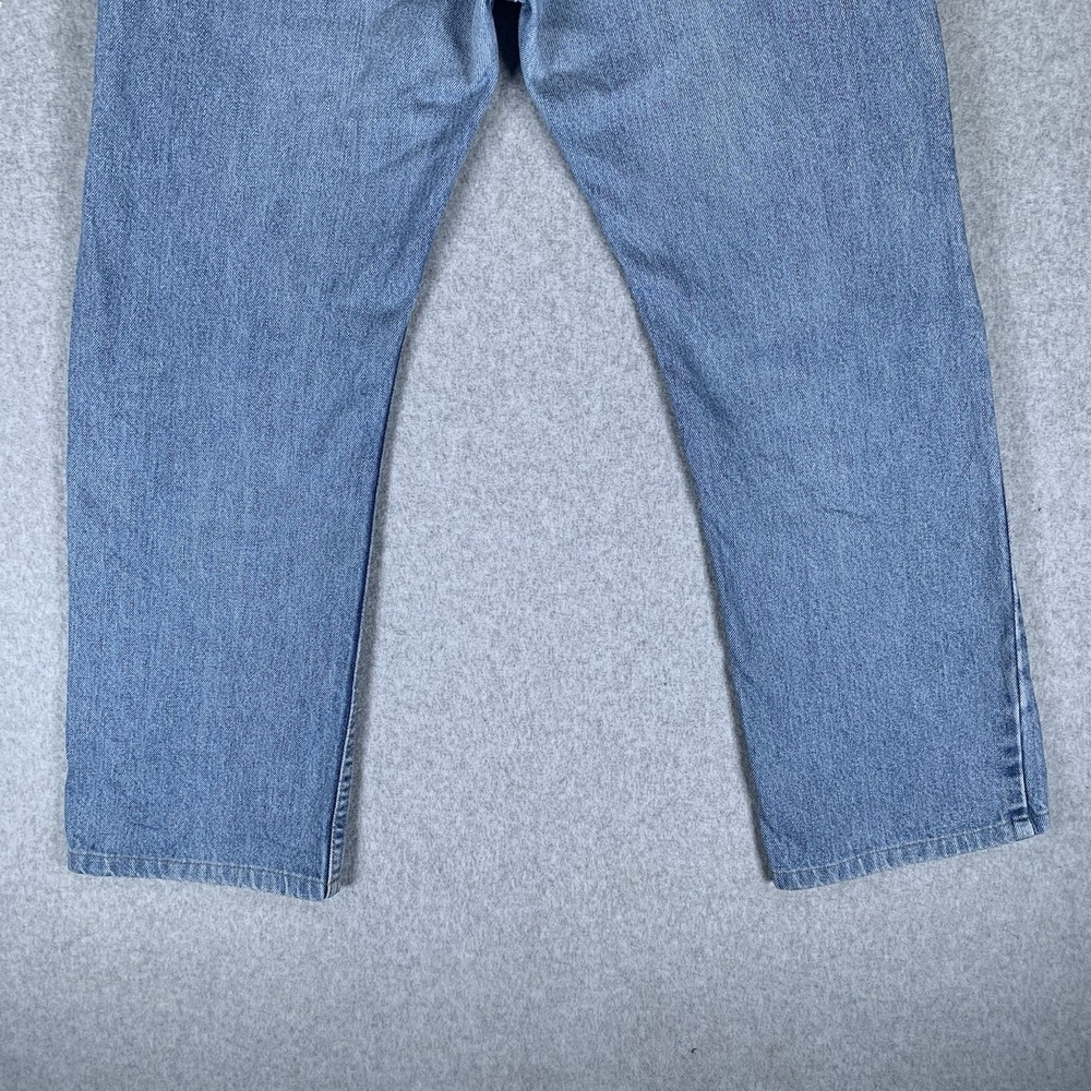 Vintage Levi's 505 Jeans Mens 31x30 (31x27.5 Actual) Blue Straight Fit - Picture 5 of 16
